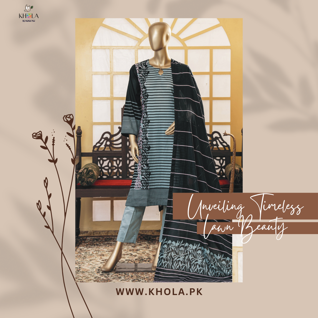 Lawn Suit Sale | Unstitched Printed Lawn Suit With Printed Lawn Dupatta