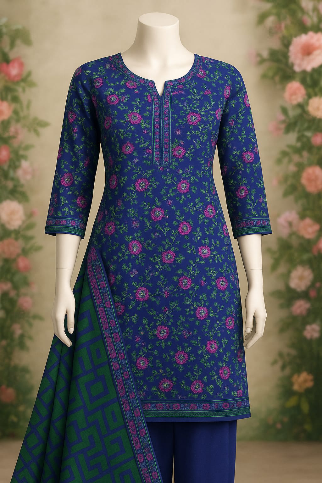 Unstitched Lawn Suit, Summer Collection