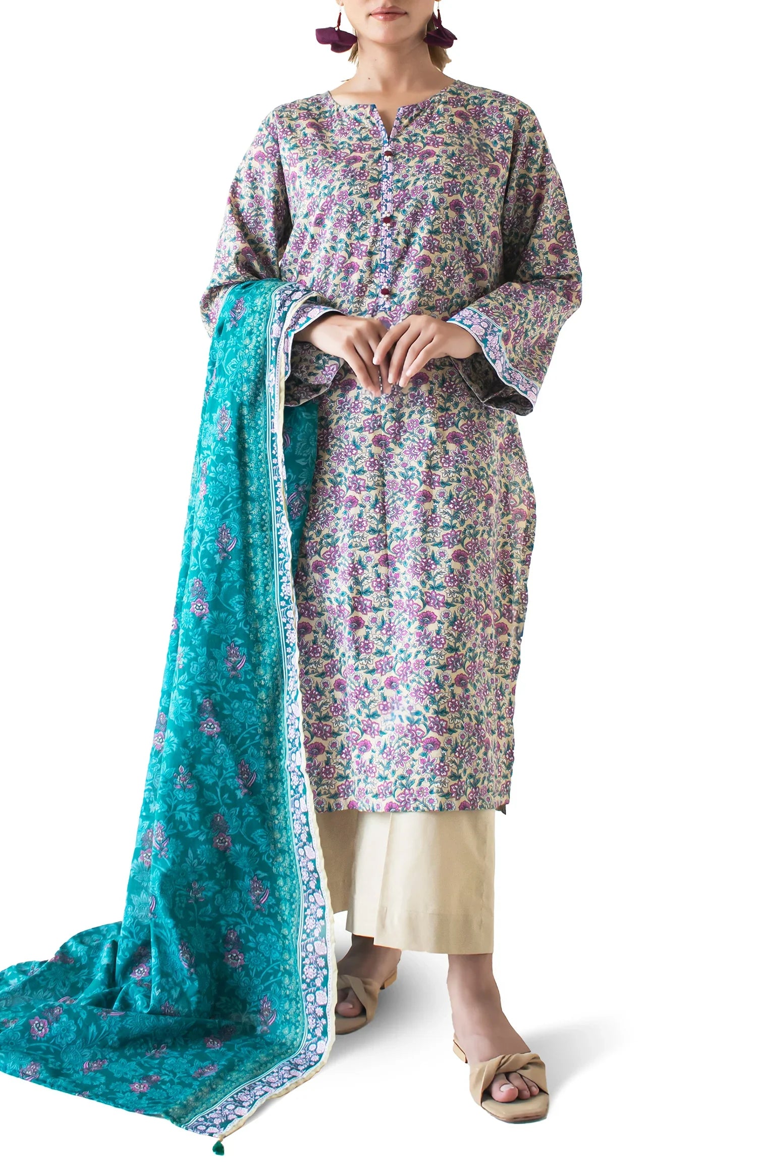 Orient Lawn Collection | 3 Piece Unstitched Lawn Suits