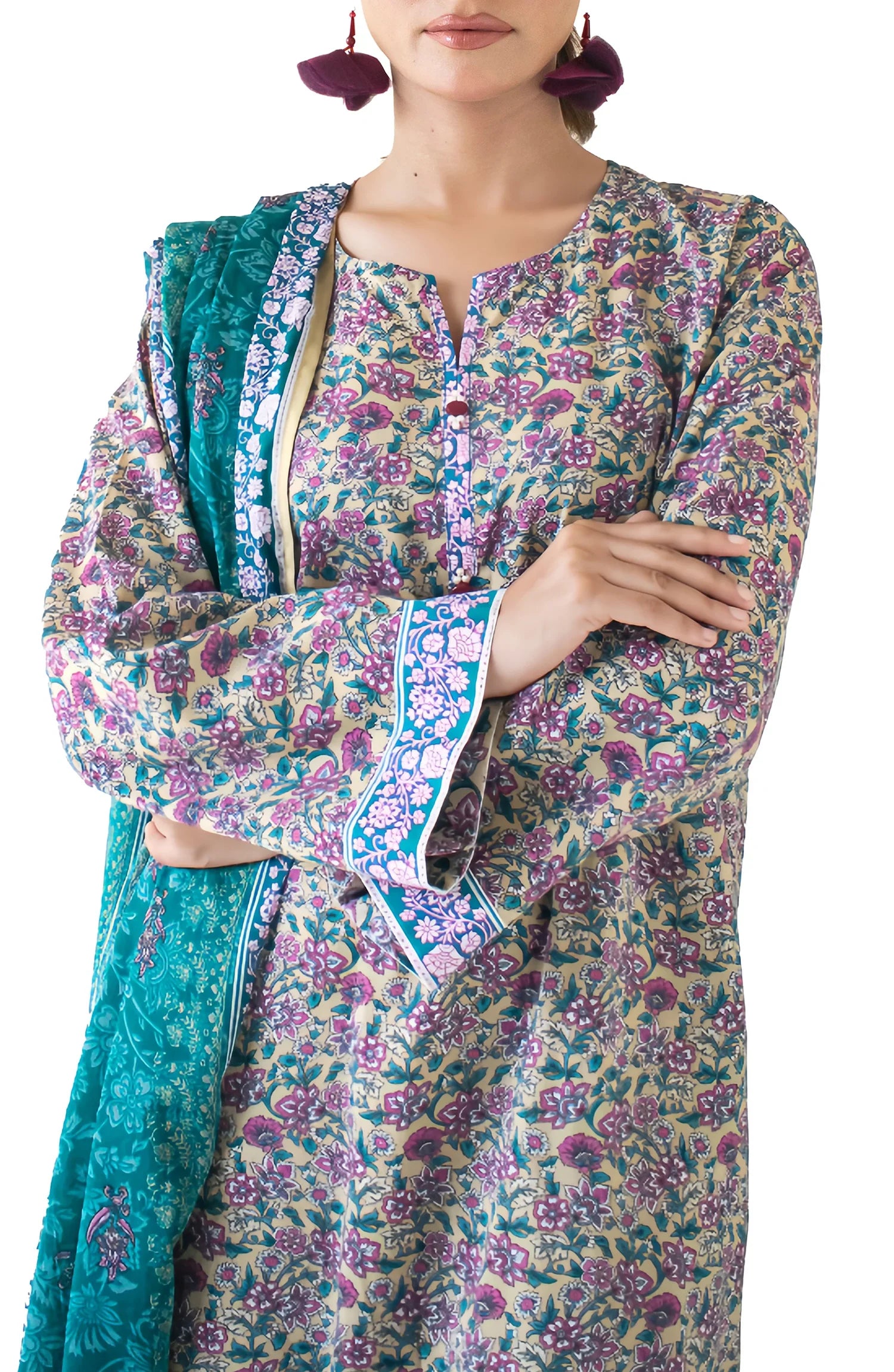 Orient Lawn Collection | 3 Piece Unstitched Lawn Suits